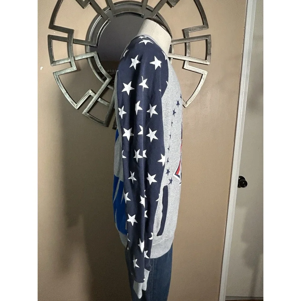 Post Game‎ American Flag New England Patriots Football NFL MED Sweatshirt Unisex